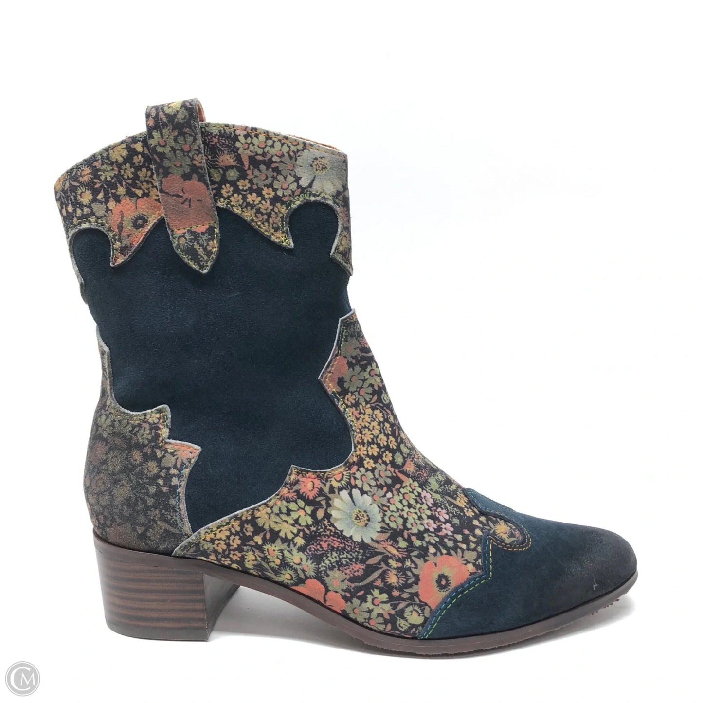 Boots Ankle Heels By Spring Step In Multi-colored, Size: 8.5