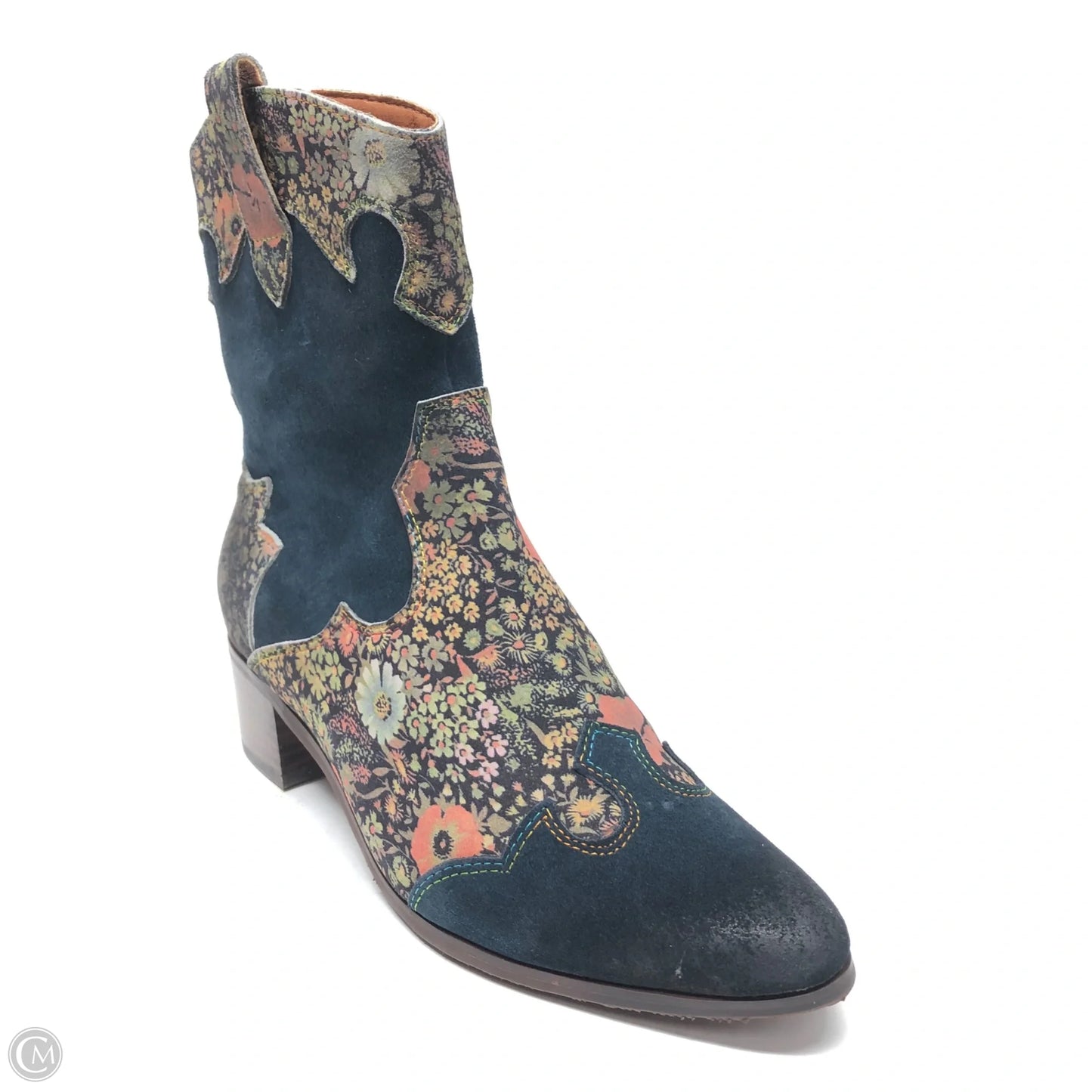 Boots Ankle Heels By Spring Step In Multi-colored, Size: 8.5