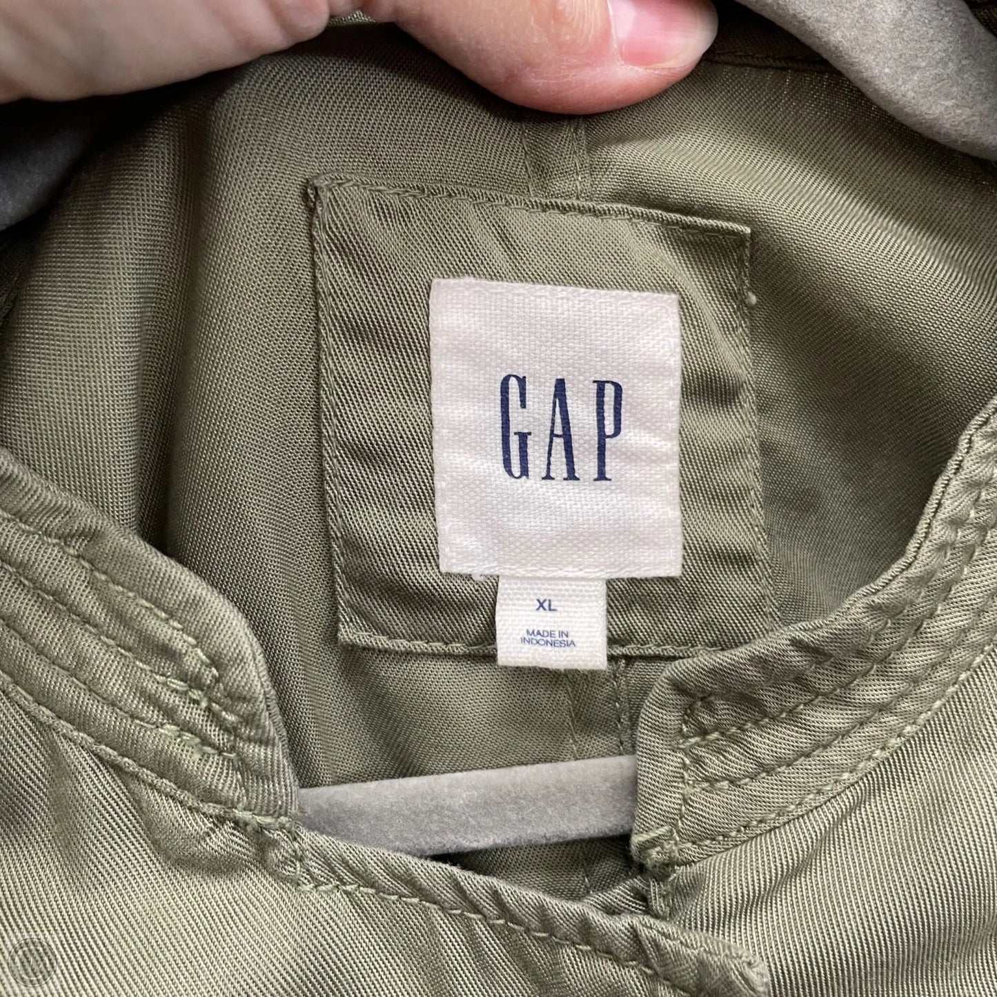 Jacket Other By Gap In Green, Size: Xl