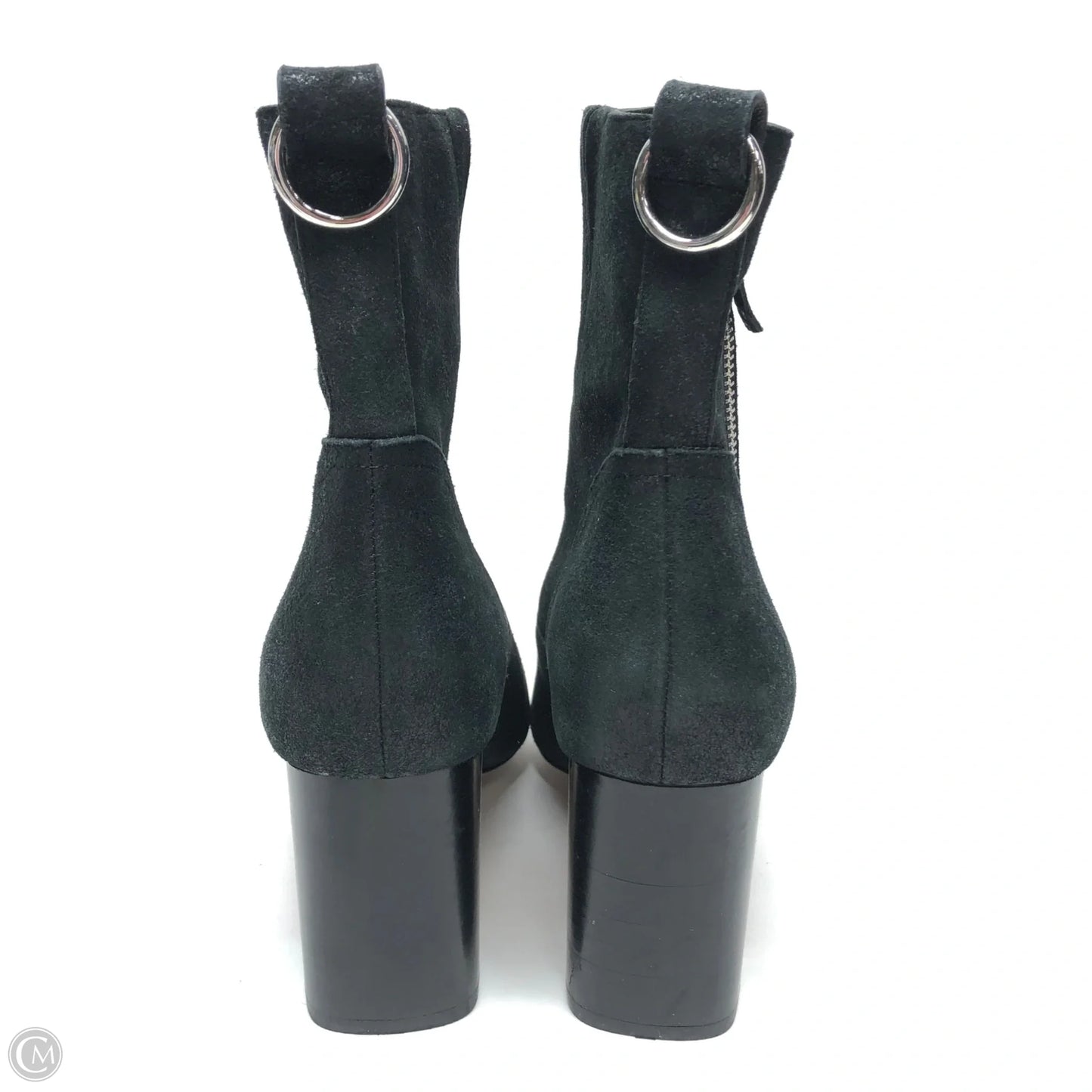 Boots Ankle Heels By Paige In Black, Size: 8.5