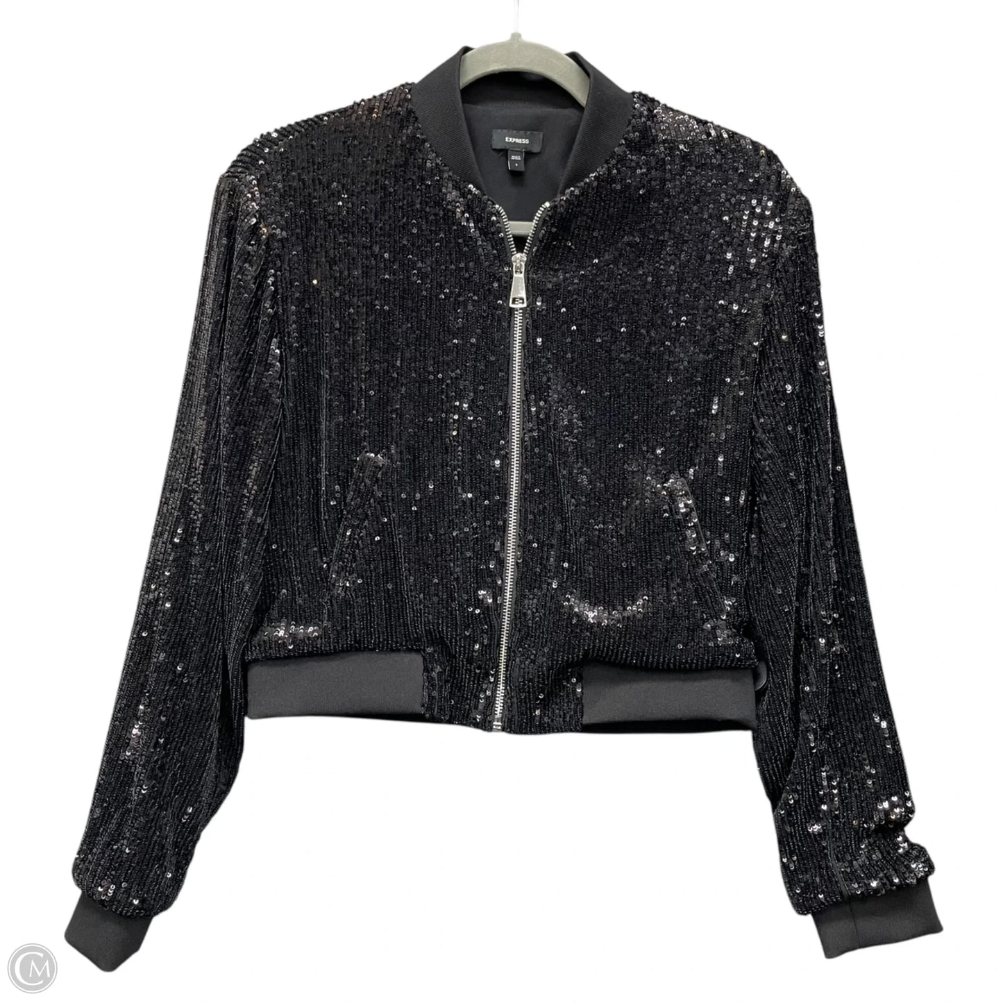 Jacket Other By Express In Black, Size: S