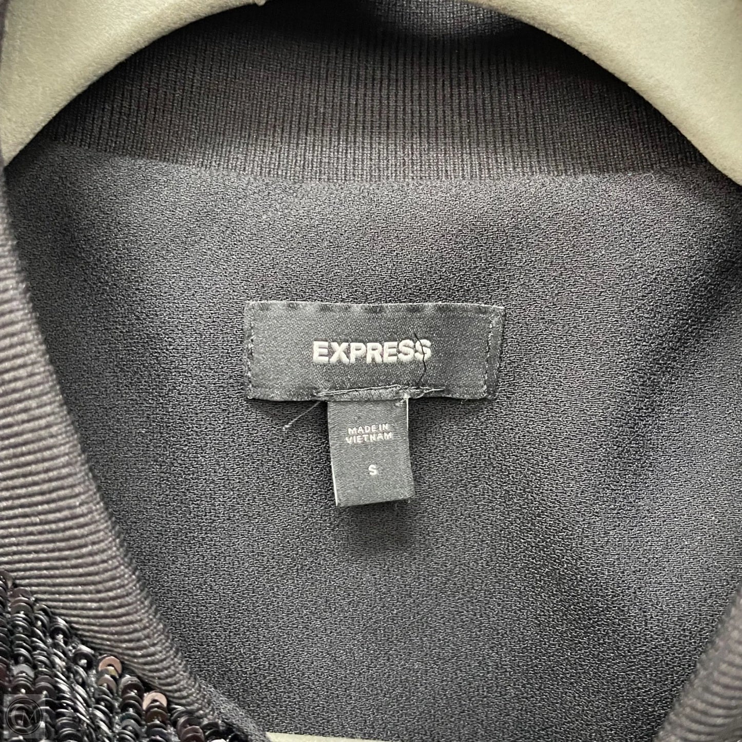 Jacket Other By Express In Black, Size: S