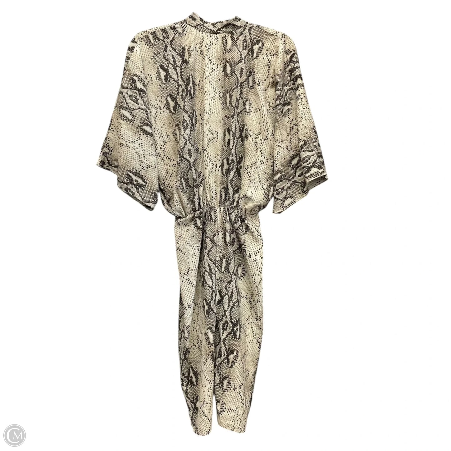 Dress Casual Short By Zara Women In Snakeskin Print, Size: Xs