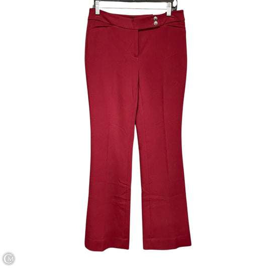 Pants Dress By White House Black Market In Red, Size: 4