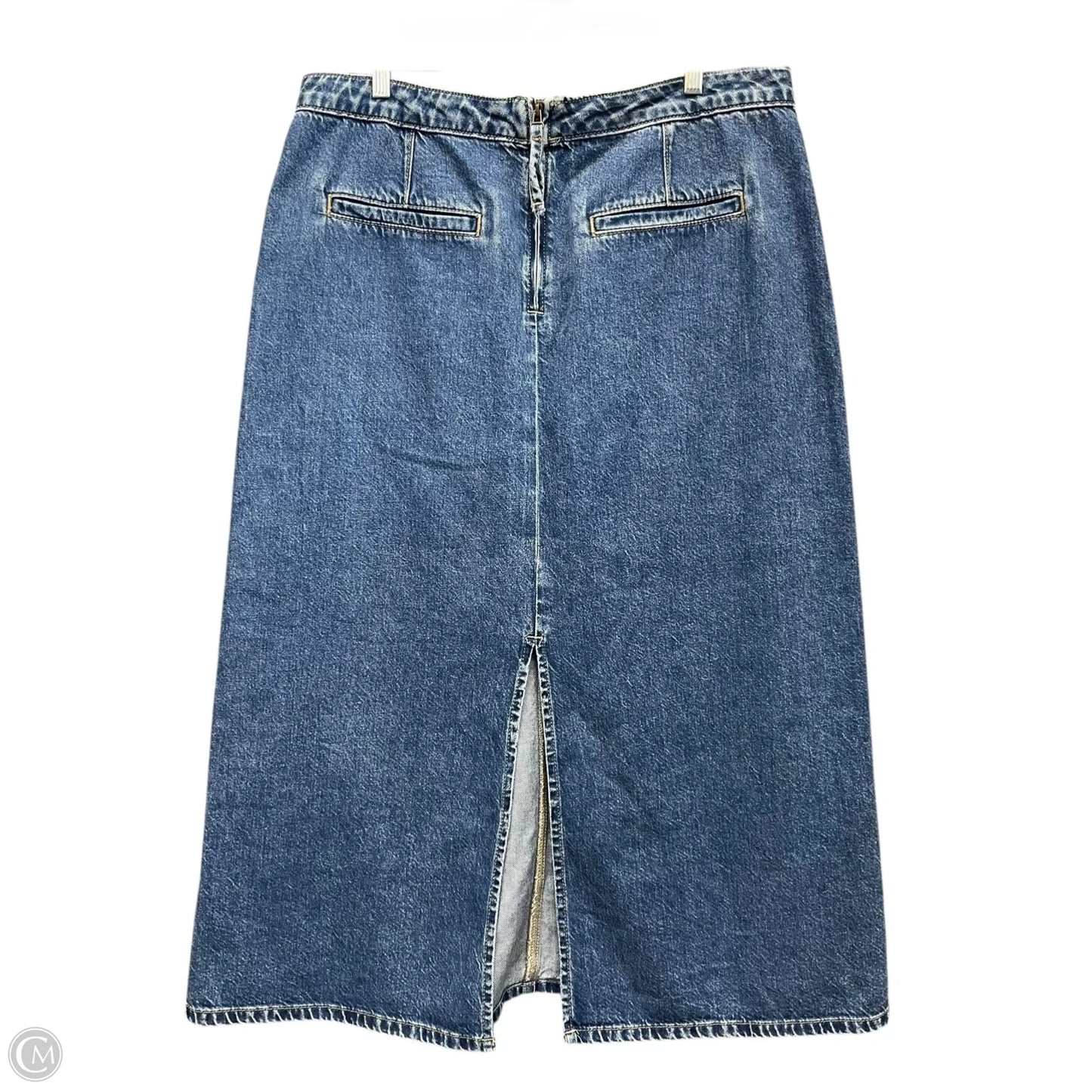 Skirt Maxi By Loft In Blue Denim, Size: 12