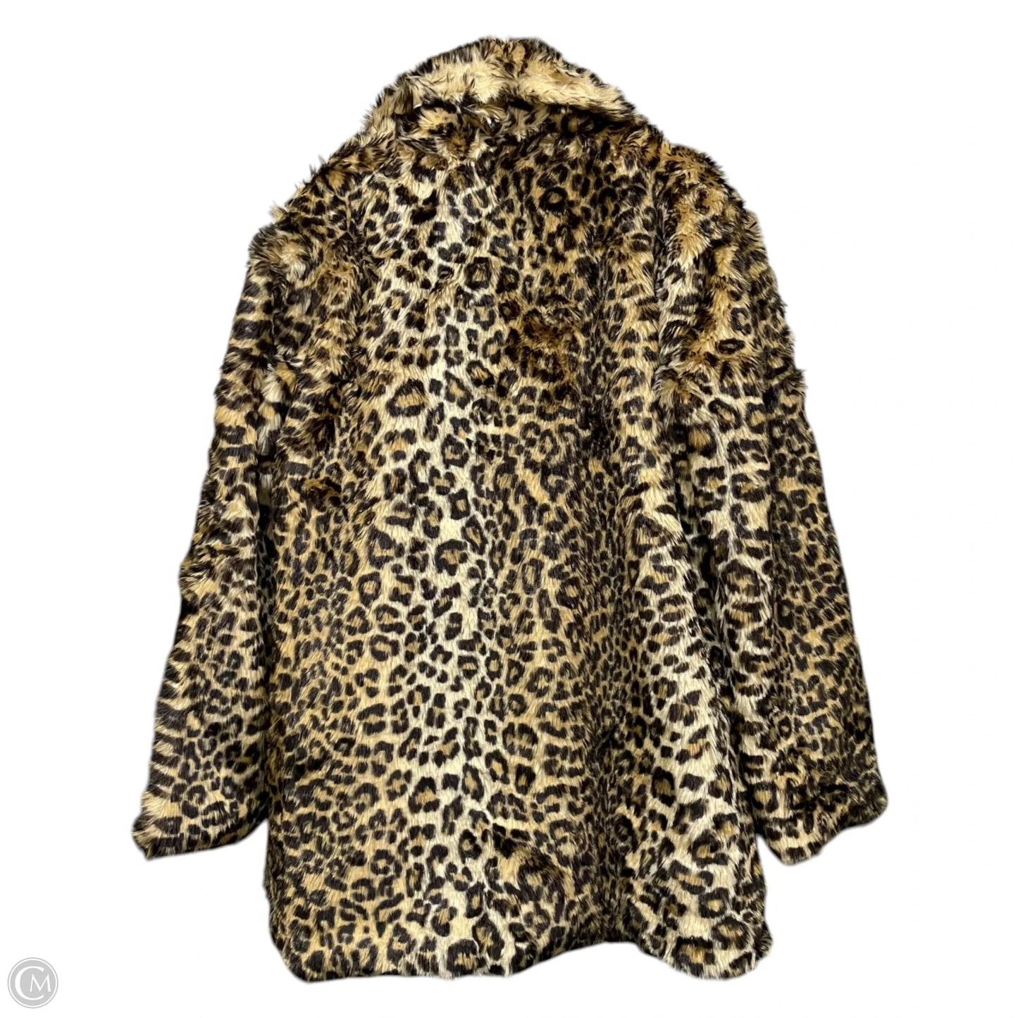 Coat Faux Fur & Sherpa By Clothes Mentor In Animal Print, Size: Xxl