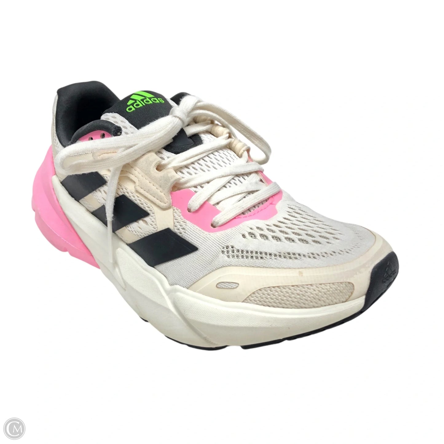 Shoes Athletic By Adidas In Pink & White, Size: 6