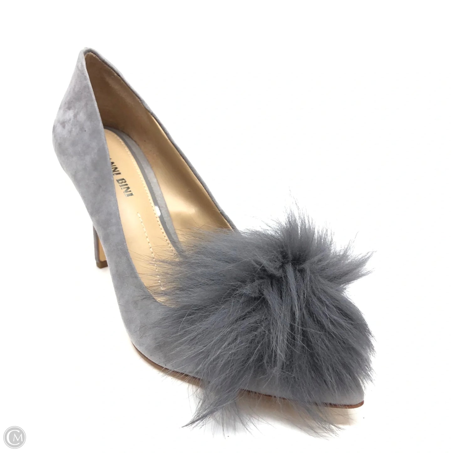 Shoes Heels Stiletto By Gianni Bini In Grey, Size: 9