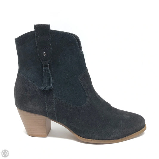 Boots Ankle Heels By Cmc In Black, Size: 9.5