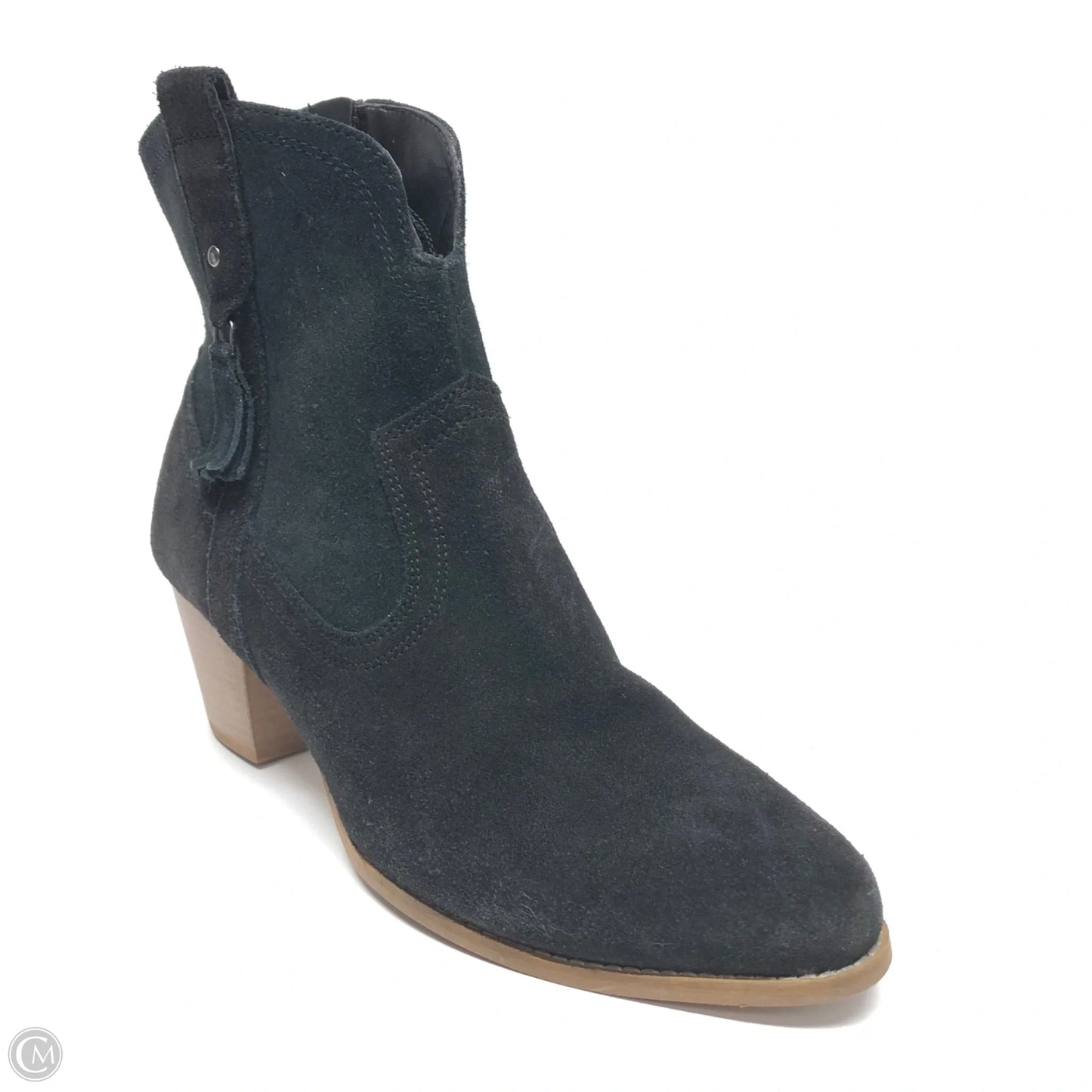 Boots Ankle Heels By Cmc In Black, Size: 9.5