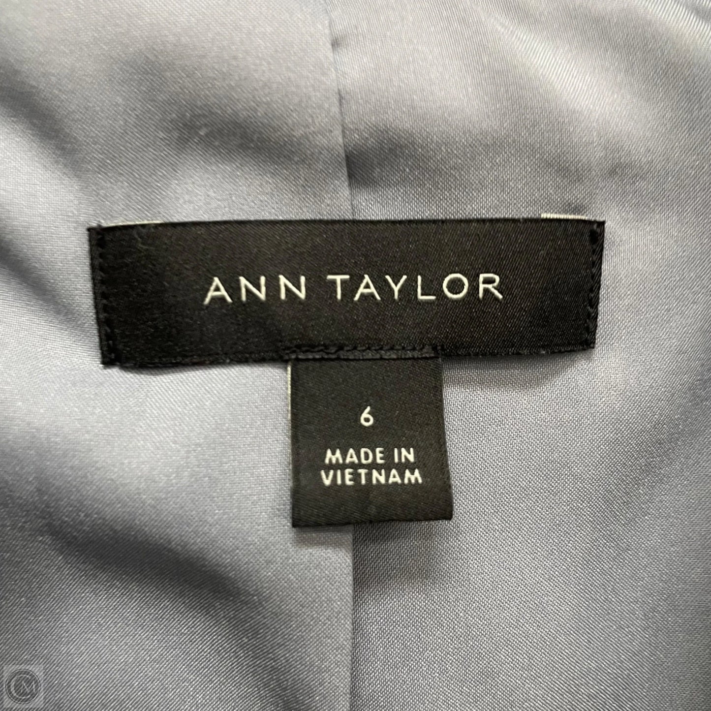 Blazer By Ann Taylor In Blue, Size: 6