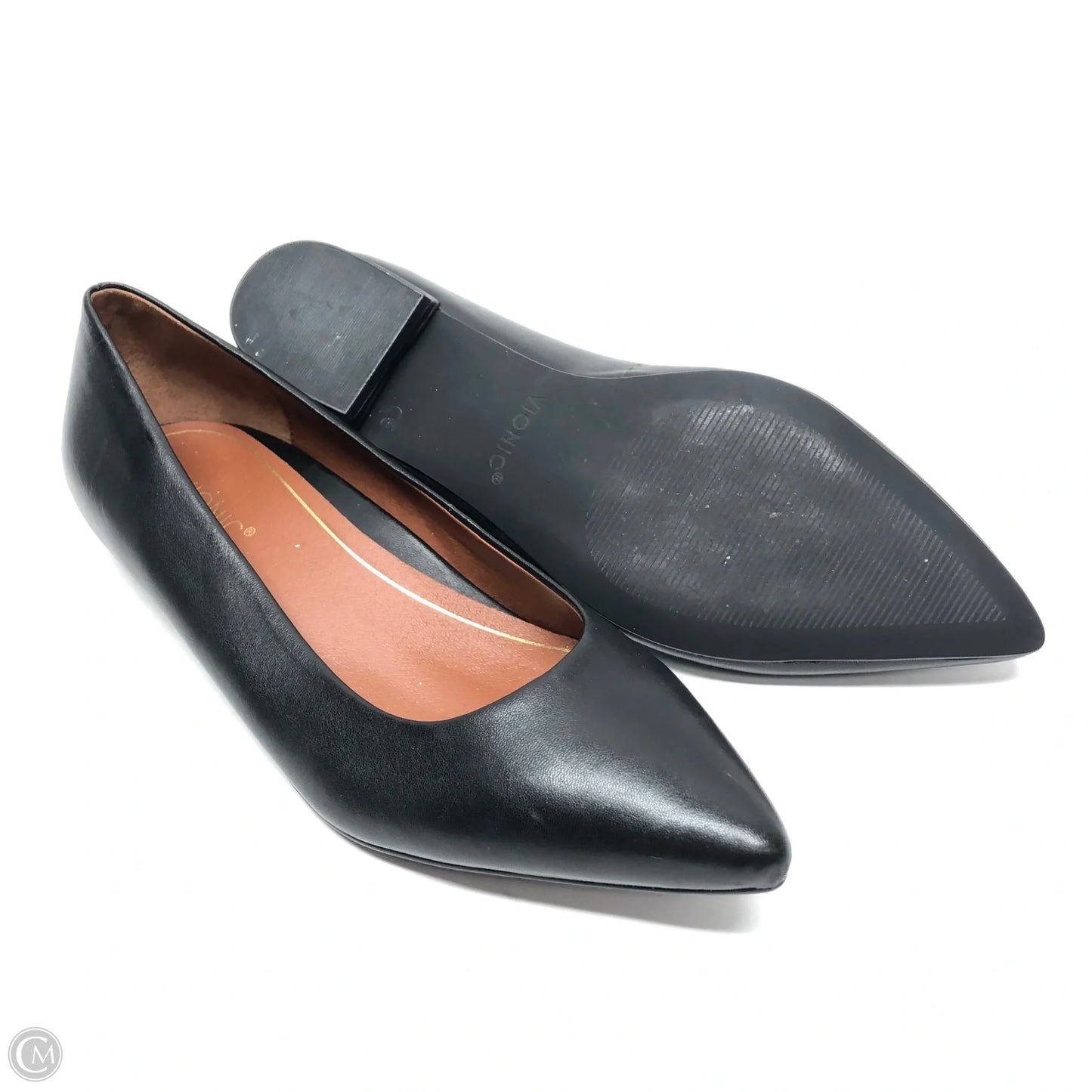 Shoes Flats By Vionic In Black, Size: 7