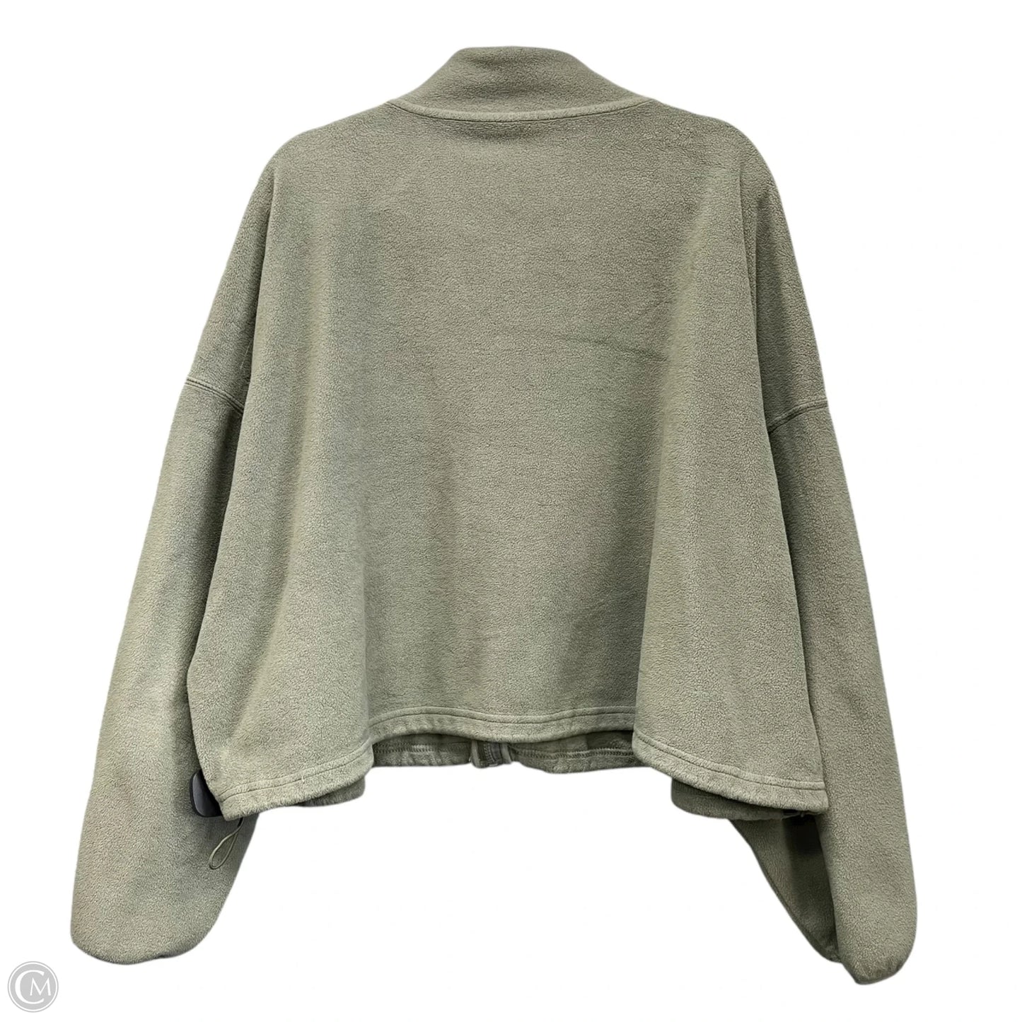 Athletic Jacket By Fabletics In Green, Size: 4x