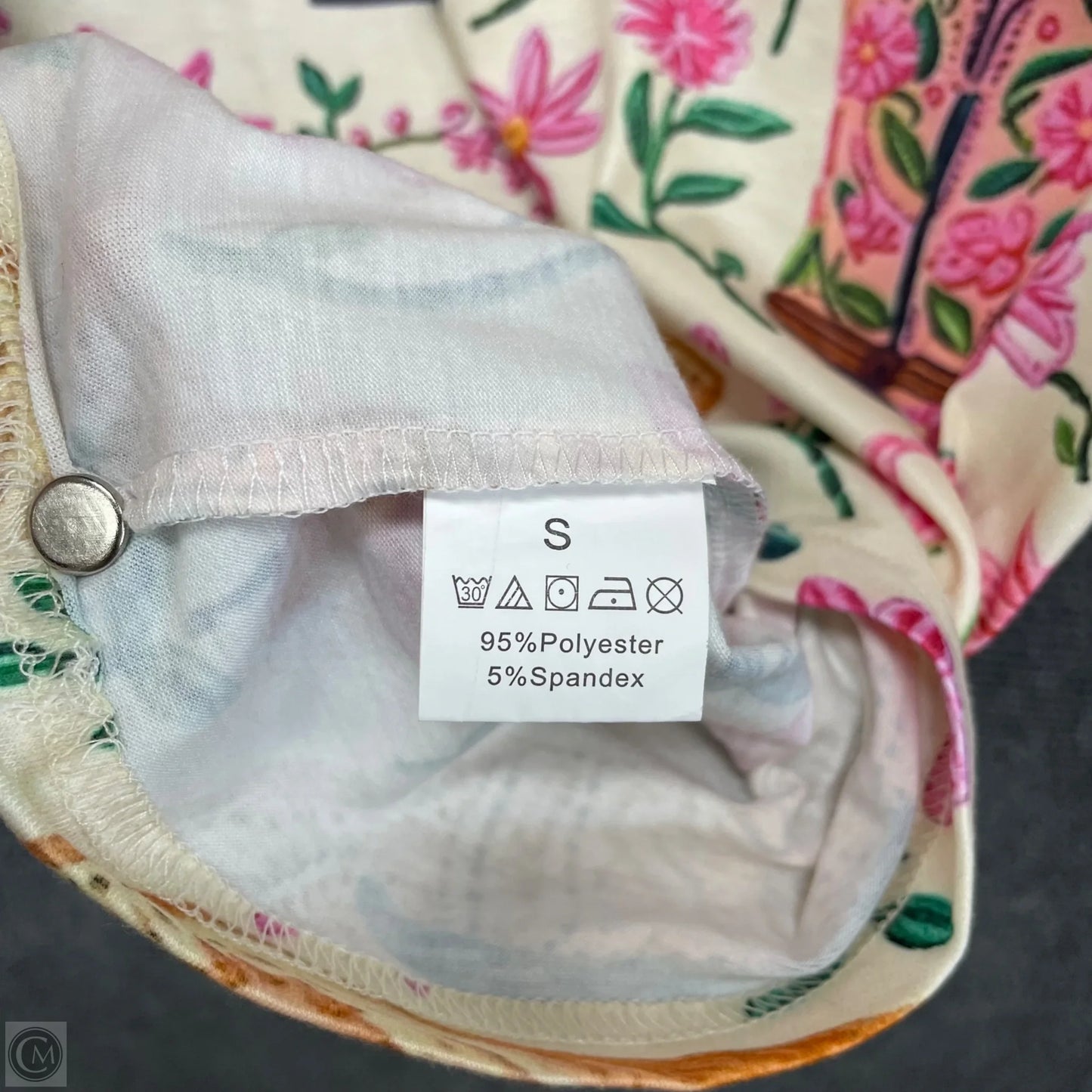 Top Short Sleeve By Jennifer Lopez In Multi-colored, Size: S