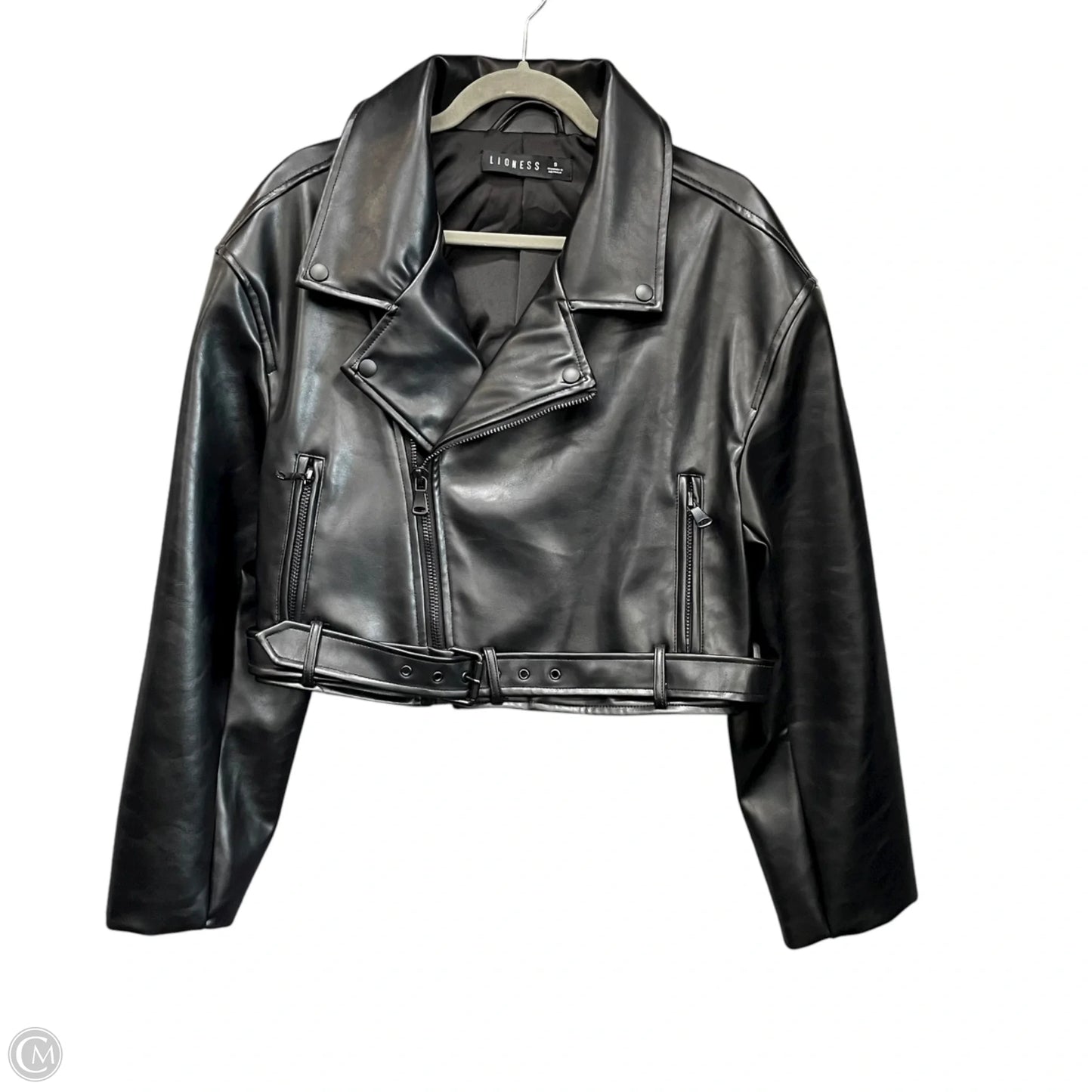 Jacket Moto By Cmc In Black, Size: S