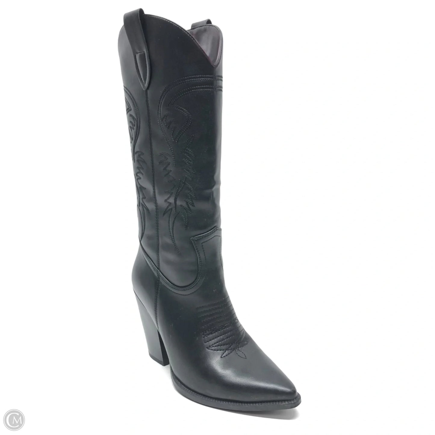 Boots Western By Cme In Black, Size: 7.5