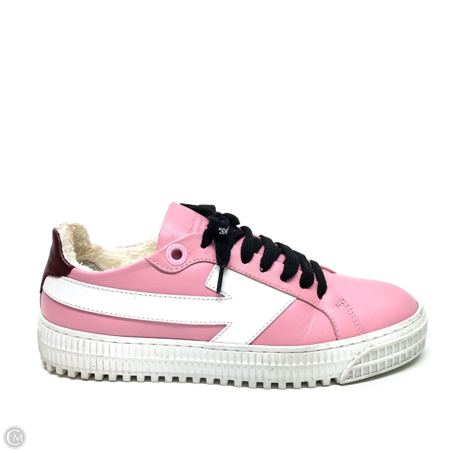 Shoes Luxury Designer By Off-white In Pink, Size: 7.5