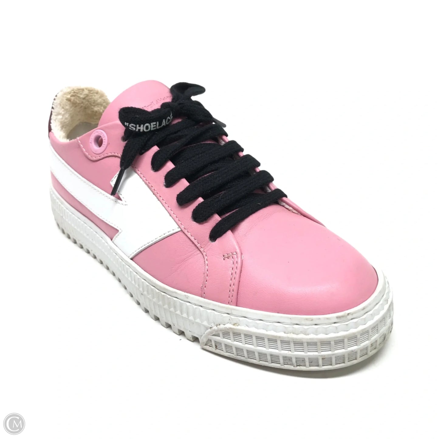 Shoes Luxury Designer By Off-white In Pink, Size: 7.5