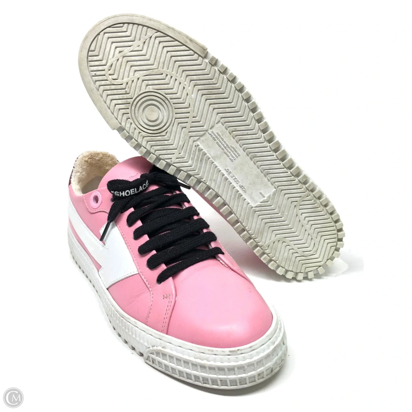 Shoes Luxury Designer By Off-white In Pink, Size: 7.5