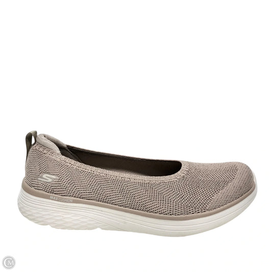 Shoes Flats By Skechers In Taupe, Size: 9.5