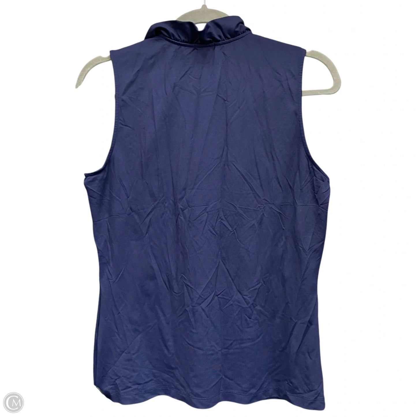 Blouse Sleeveless By J Mclaughlin In Navy, Size: M