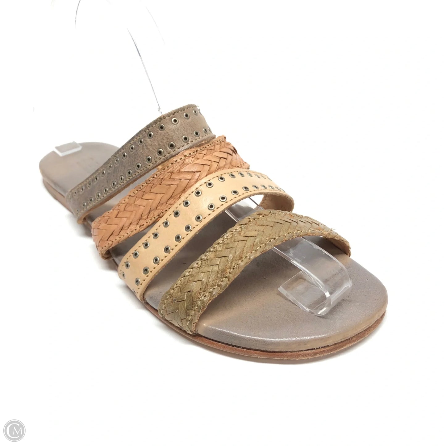 Sandals Flats By Bed Stu In Brown, Size: 8