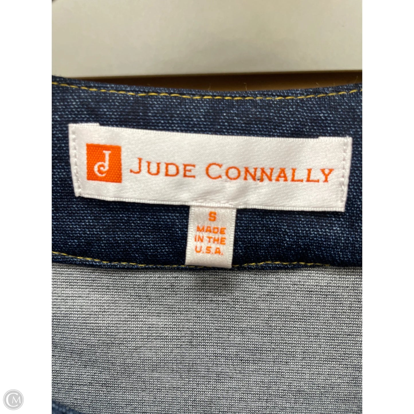 Jacket Denim By Jude Connally In Blue Denim, Size: S
