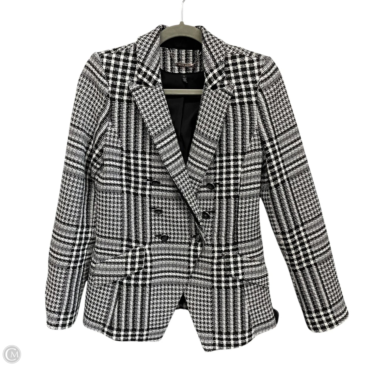 Blazer By White House Black Market In Black & White, Size: 2