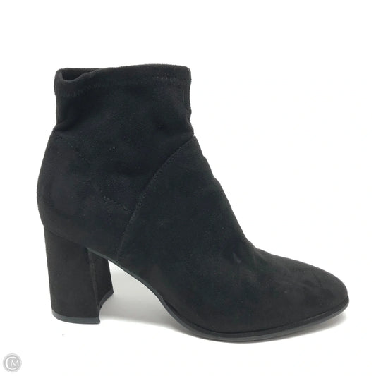 Boots Ankle Heels By Marc Fisher In Black, Size: 7.5