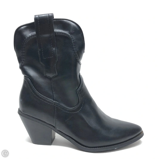Boots Western By Dreamers In Black, Size: 9.5