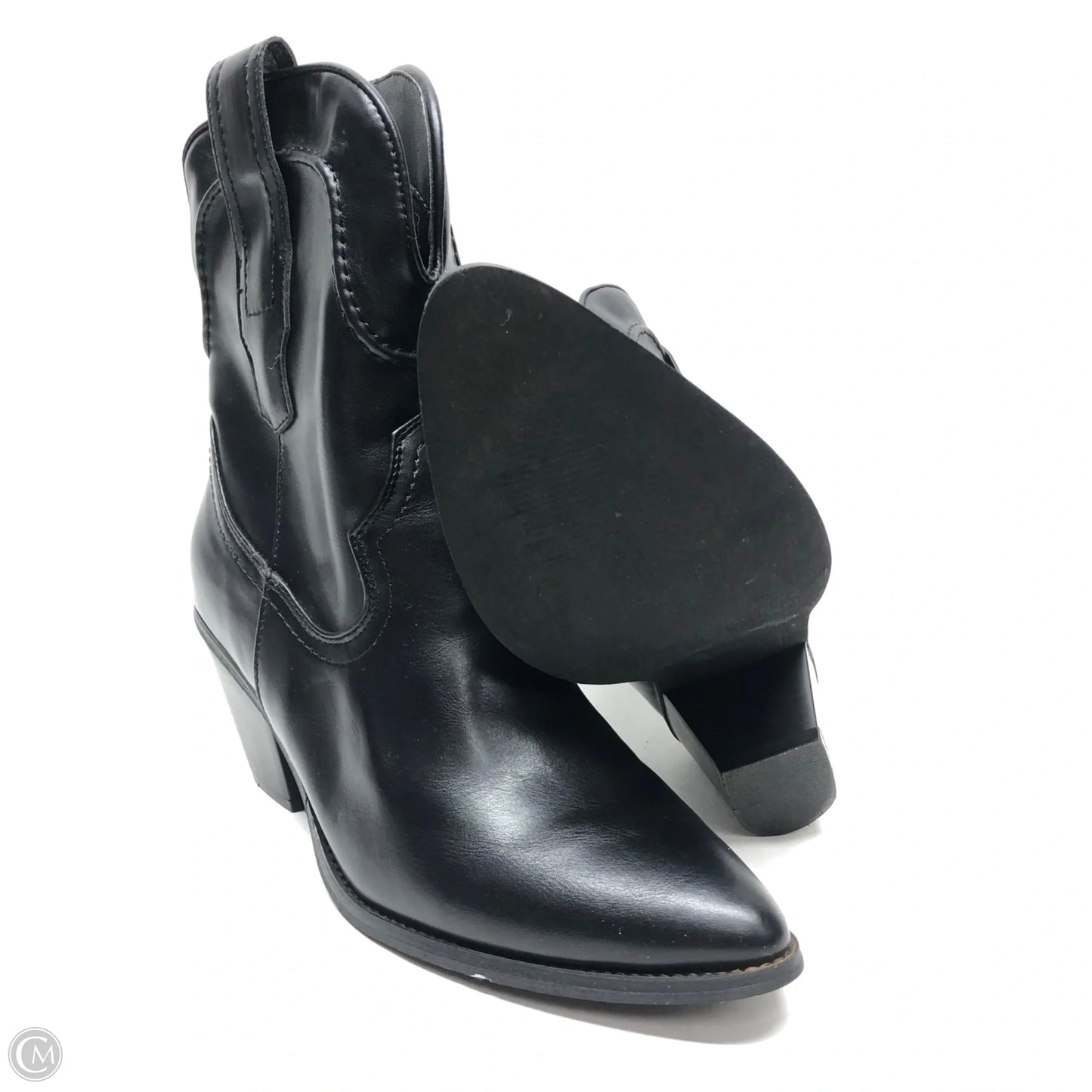 Boots Western By Dreamers In Black, Size: 9.5