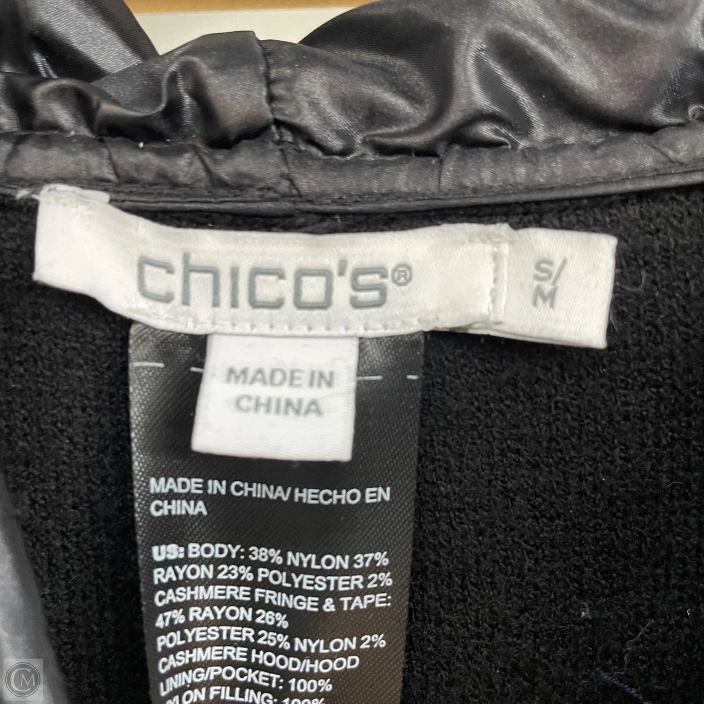 Shawl By Chicos In Black, Size: M