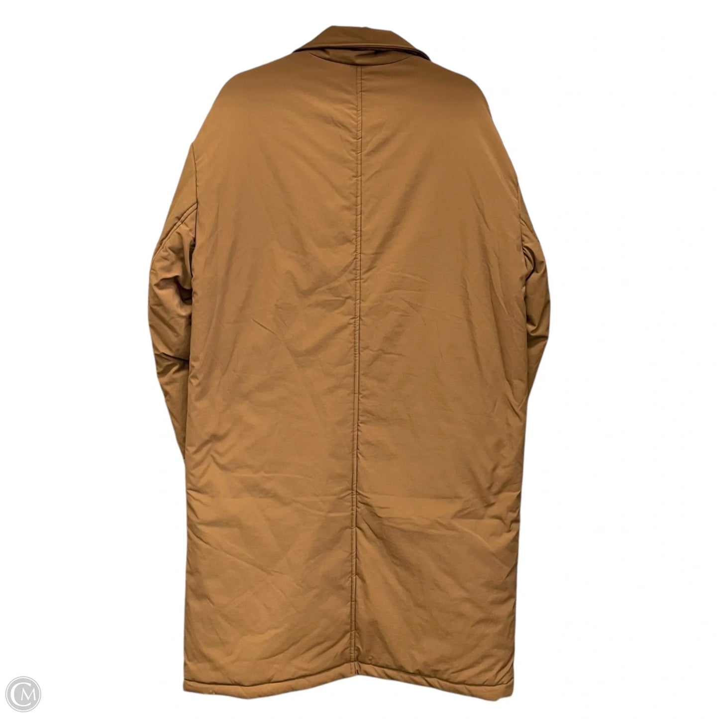 Jacket Puffer & Quilted By Mono B In Brown, Size: M