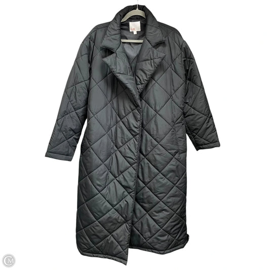 Jacket Puffer & Quilted By Gb In Black, Size: M