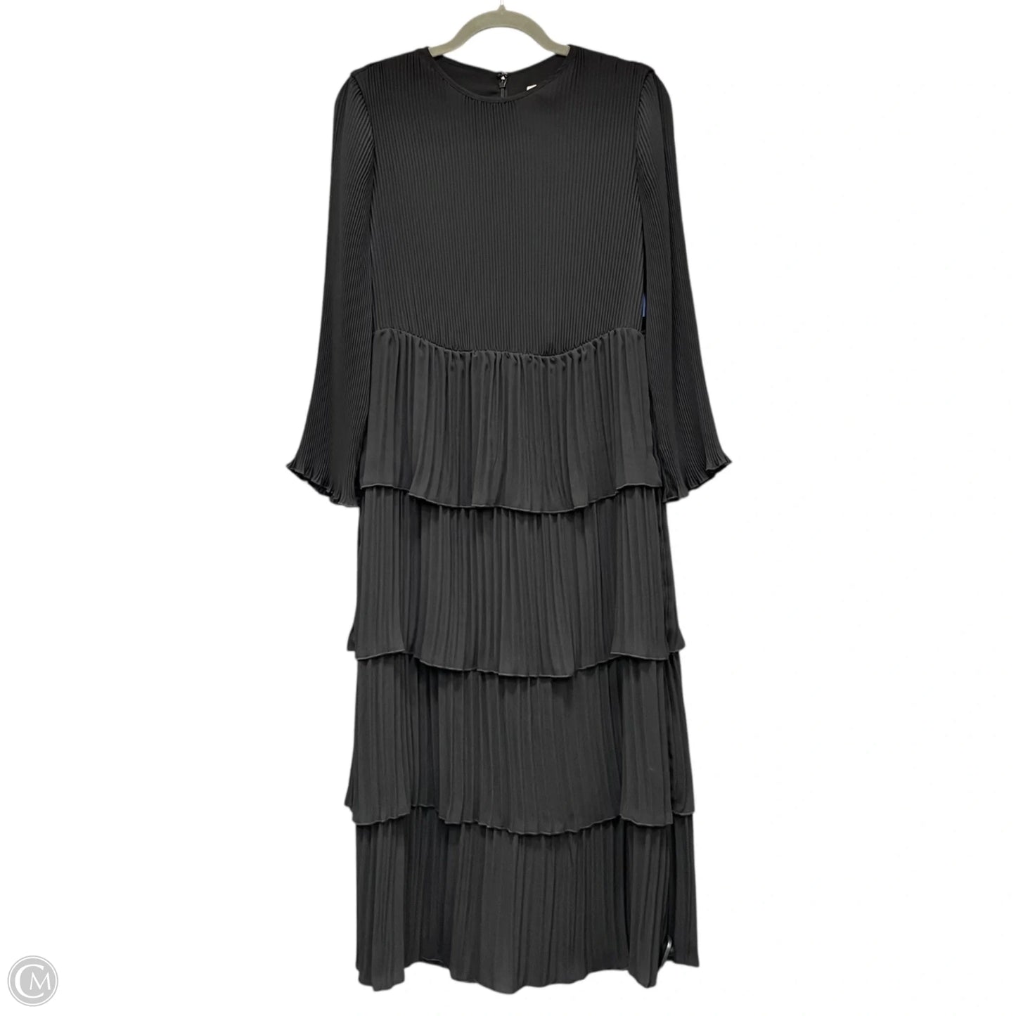 Dress Casual Maxi By Chicos In Black, Size: 4