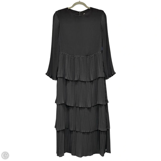 Dress Casual Maxi By Chicos In Black, Size: 4