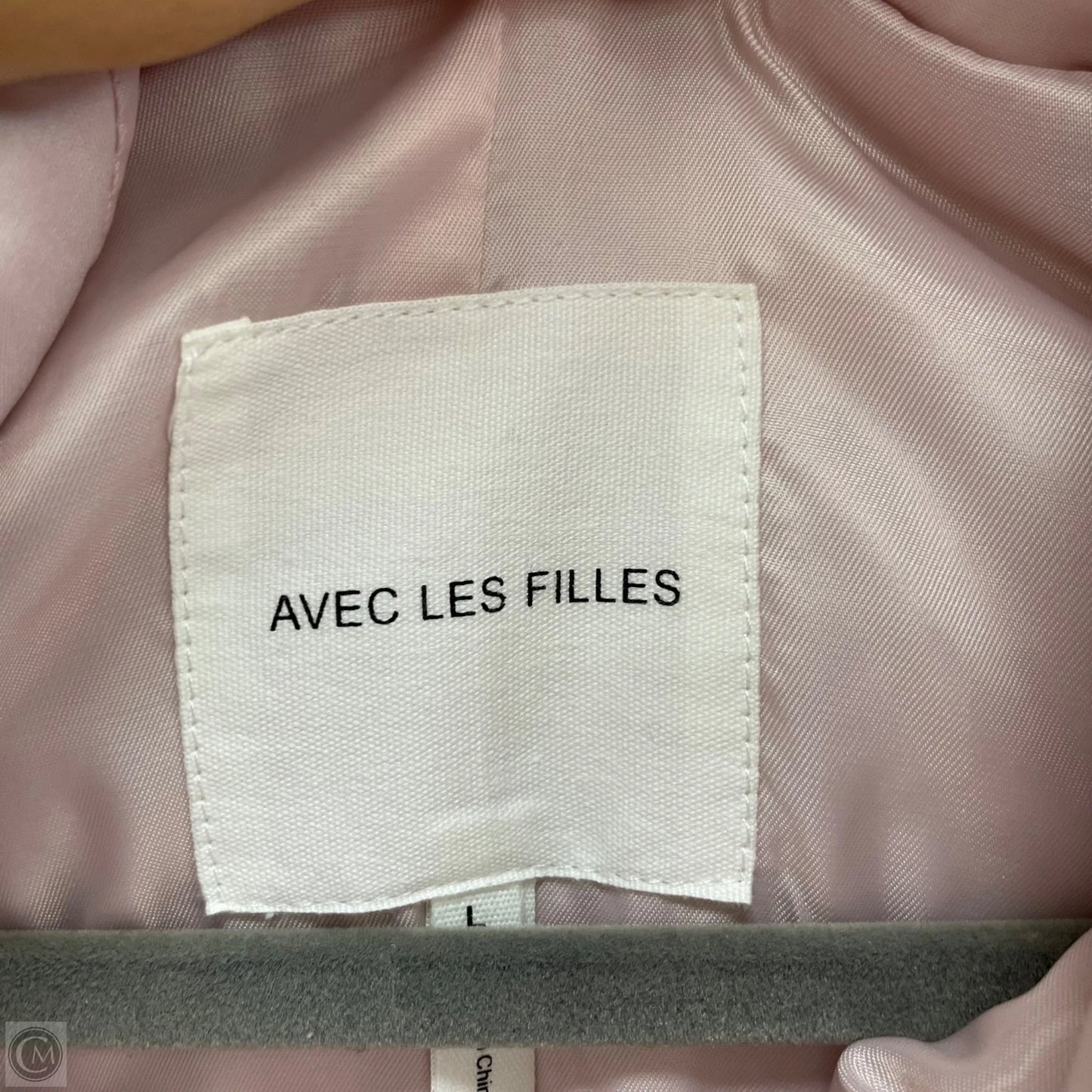 Coat Puffer & Quilted By Avec Les Filles In Pink, Size: L