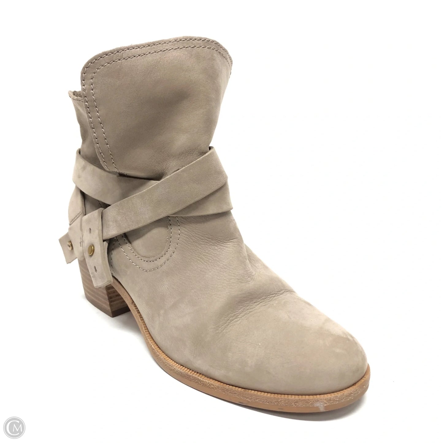 Boots Designer By Ugg In Taupe, Size: 8