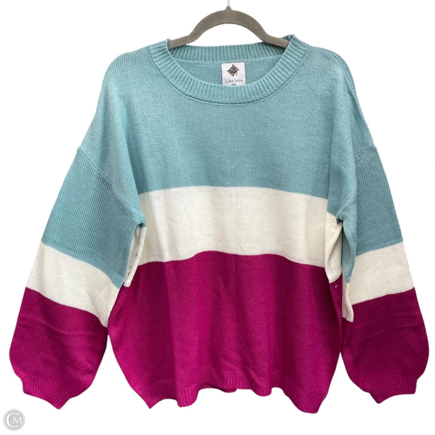 Sweater By Like Love In Multi-colored, Size: L