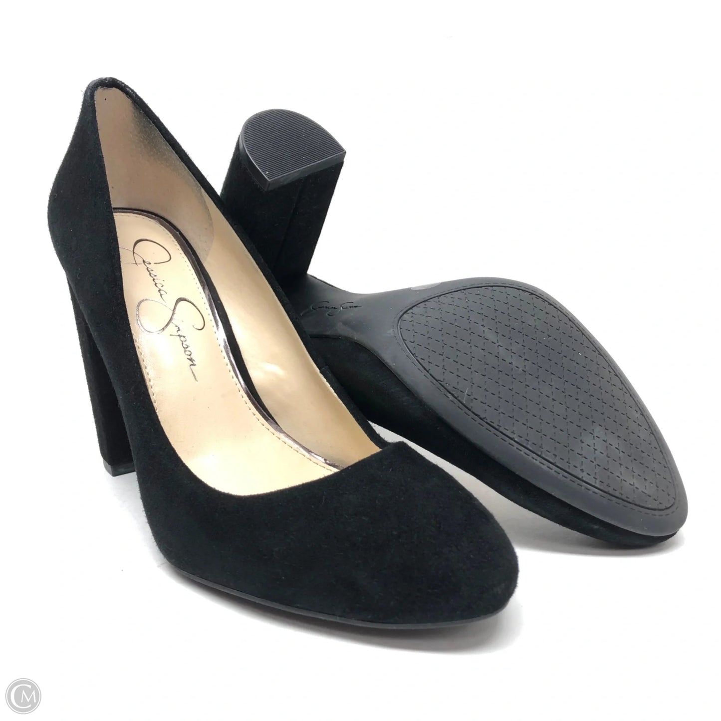 Shoes Heels Block By Jessica Simpson In Black, Size: 8