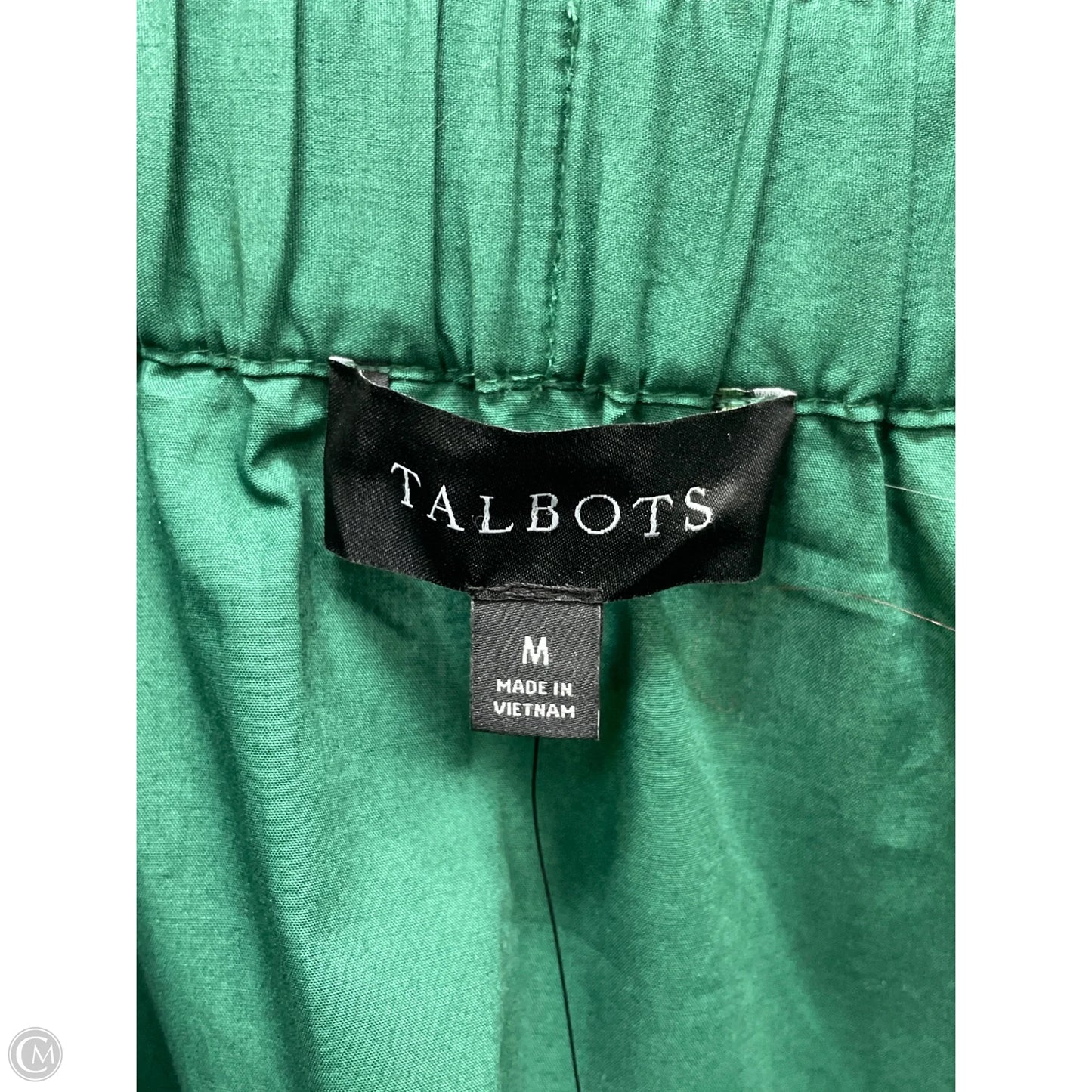 Skirt Midi By Talbots In Green, Size: M