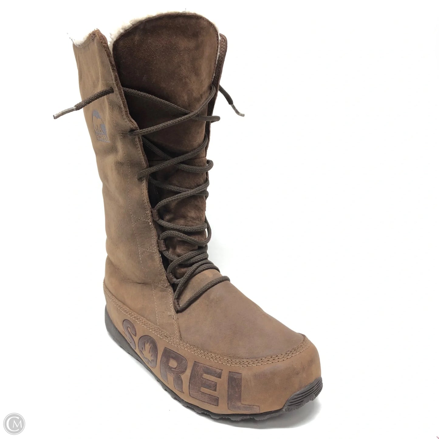 Boots Mid-calf Flats By Sorel In Brown, Size: 11