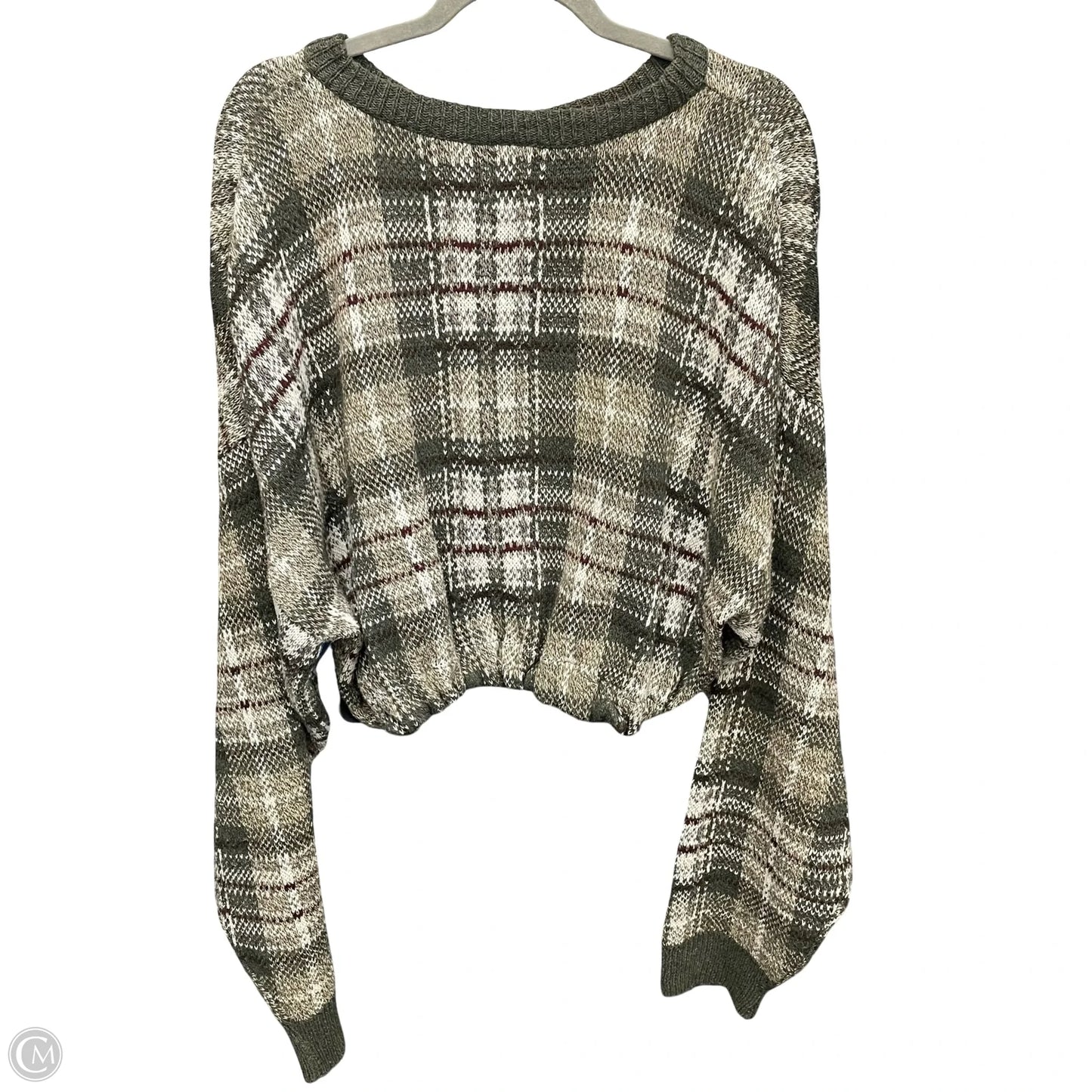 Sweater By Clothes Mentor In Green, Size: 2x