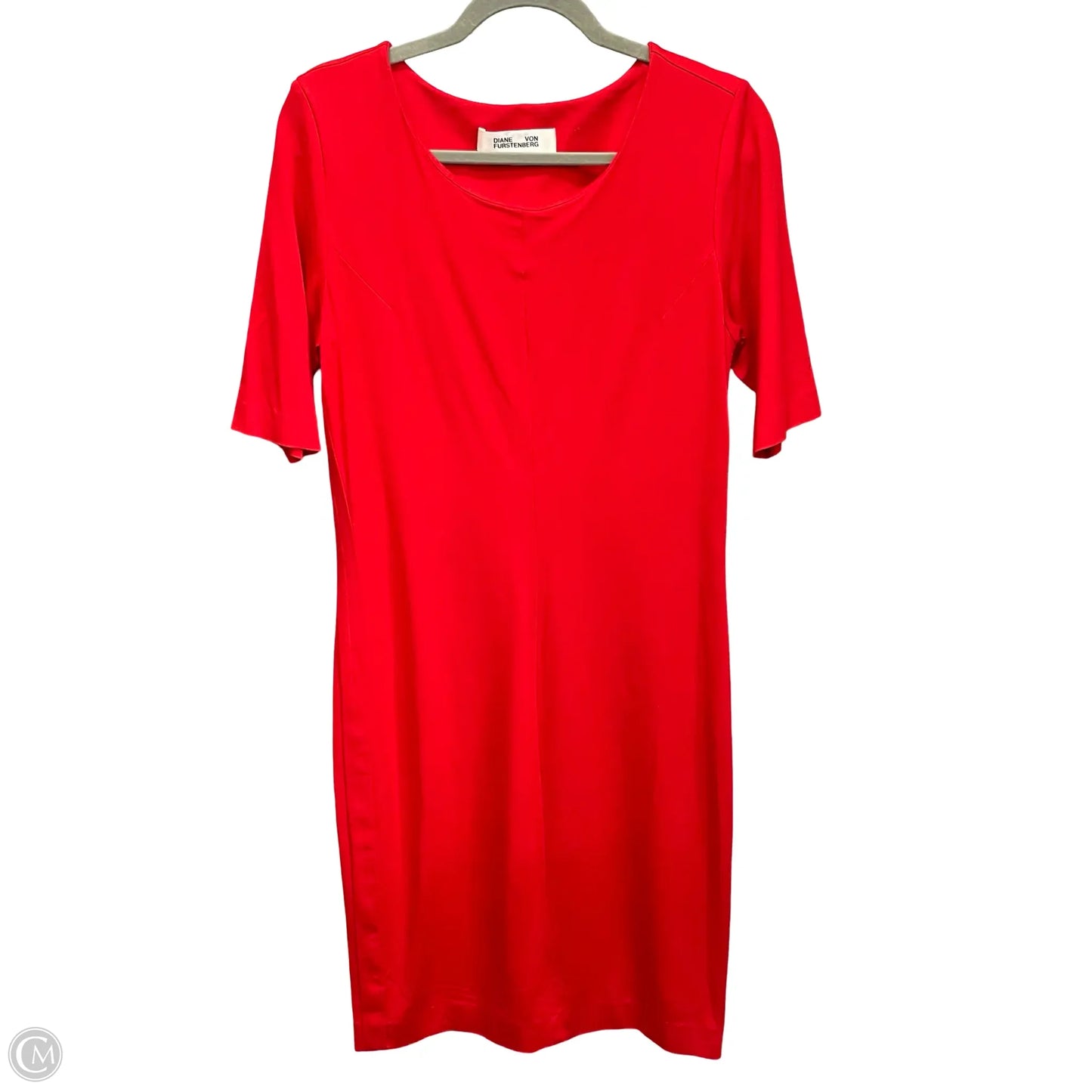 Dress Designer By Diane Von Furstenberg In Red, Size: L