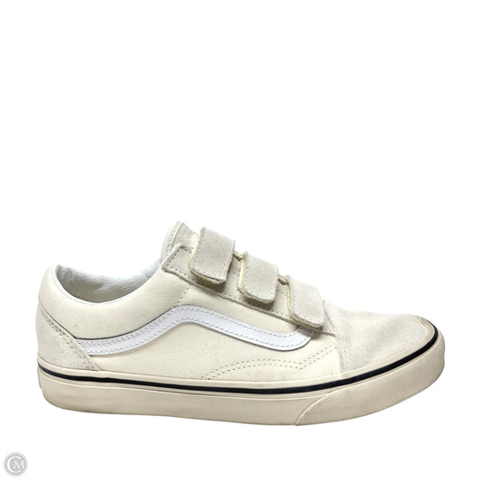 Shoes Sneakers By Vans In White, Size: 9