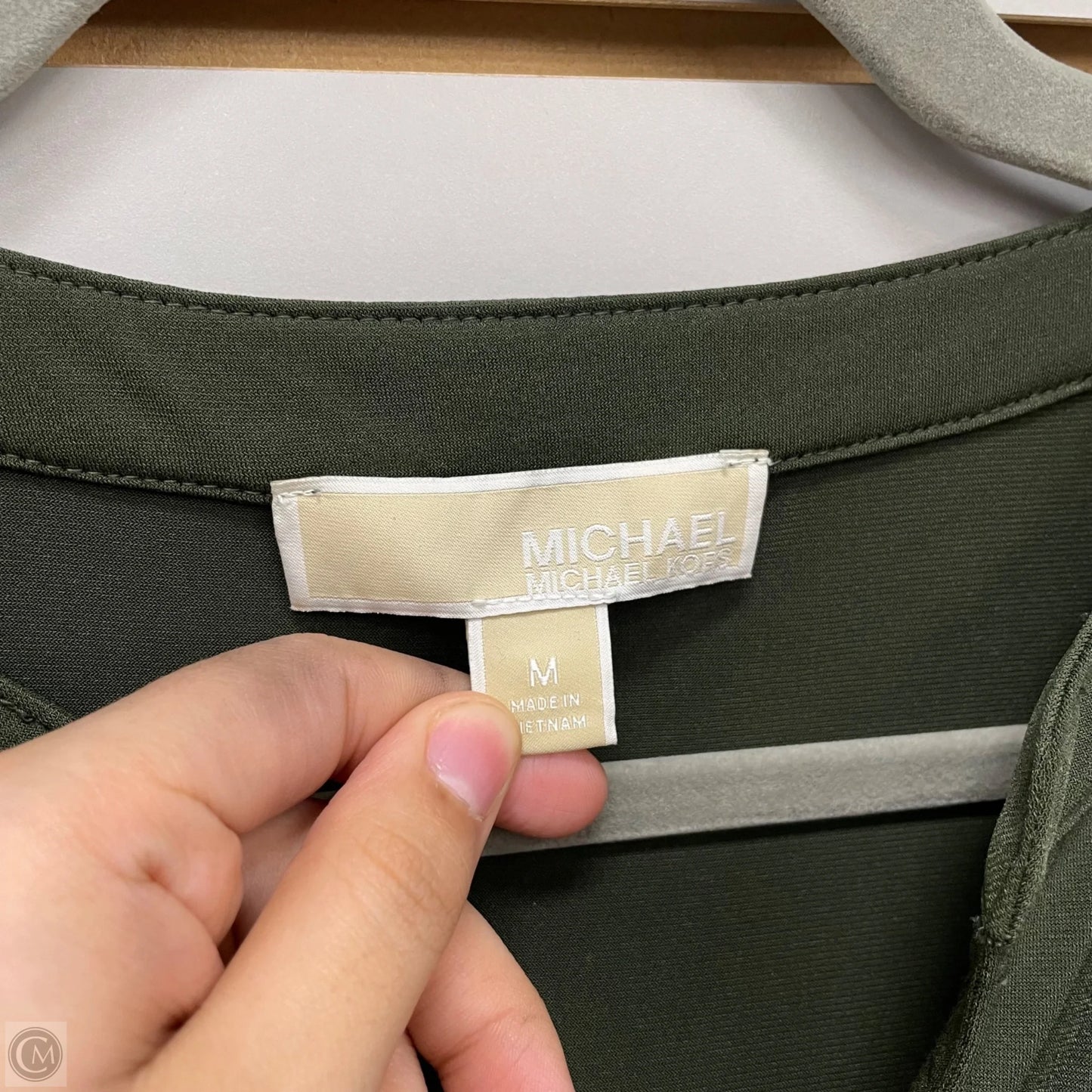 Dress Casual Short By Michael By Michael Kors In Green, Size: M