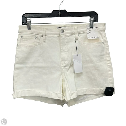 Shorts By Calvin Klein In White, Size: 10