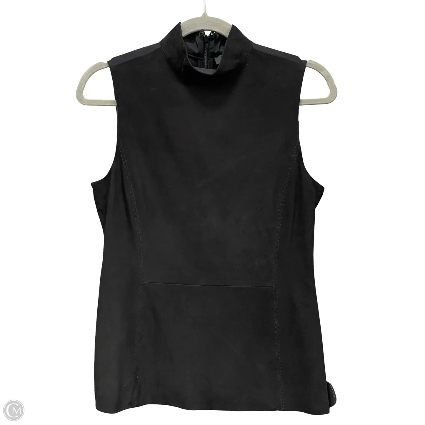 Top Sleeveless By Theory In Black, Size: M