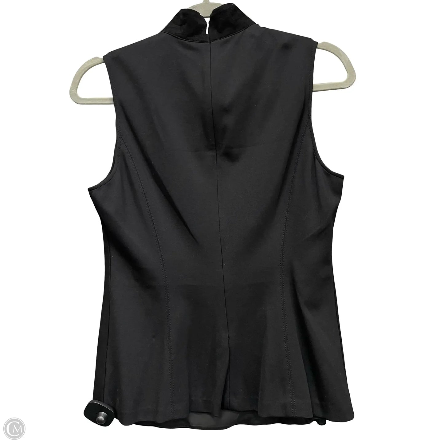 Top Sleeveless By Theory In Black, Size: M
