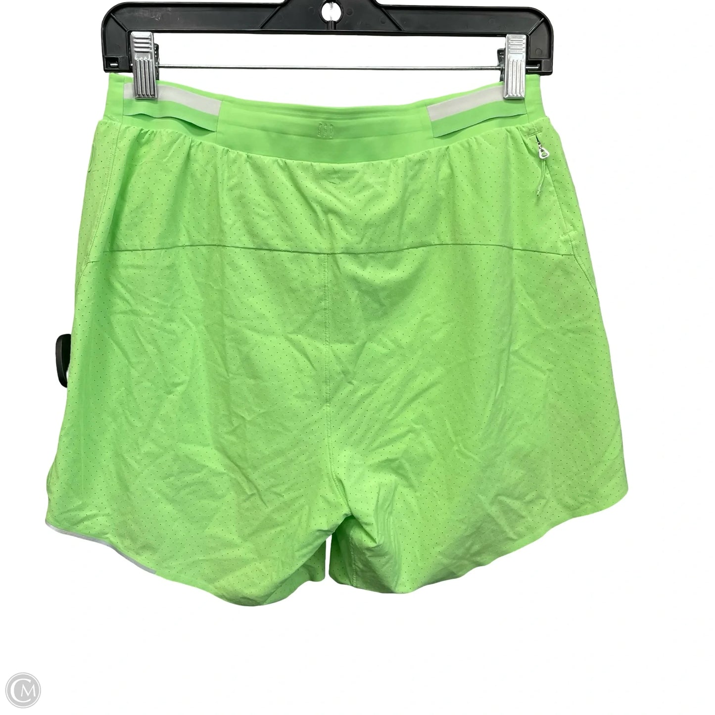 Athletic Shorts By Lululemon In Green, Size: M